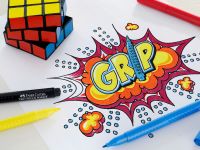 Набор фломастеров Faber-castell "Grip" 10 цв