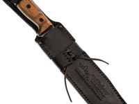 Туристический нож Kizlyar Supreme Bastardo TW, сталь 420HC, рукоять орех