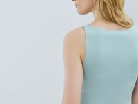 Майка в рубчик, Зеленый