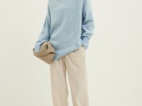 Джемпер из шерсти и пряжи альпаки