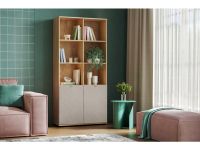 Стеллаж Монблан 93x196 Косы Латте
