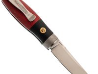 Складной нож Reptilian "Лесовик-02", сталь D2, рукоять G10, Limited Edition, красный