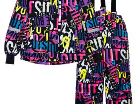 Комплект текстильный с полиуретановым покрытием для девочек: куртка, брюки