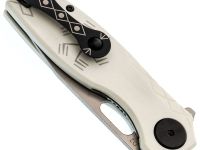 Складной нож Reptilian Тобол-03, сталь D2, рукоять белый G-10