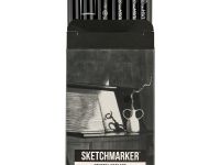 Набор маркеров Sketchmarker "Brush Pro Neutral Gray Set" 6 цветов в картонной упаковке