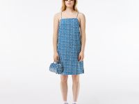 Женское хлопковое платье Lacoste Graphic
