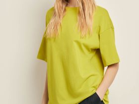 Оверсайз футболка из хлопка