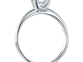 Классическое кольцо из серебра э0612кц11102400_white