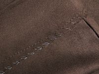 Брюки Baggy из искусственной замши, Коричневый