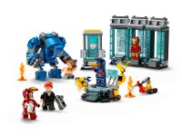 Super Heroes 76315 Конструктор Лаборатория Железного человека: Зал костюмов