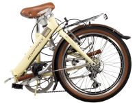 Складной велосипед Novatrack Aurora 3.6 20, год 2024, цвет Голубой