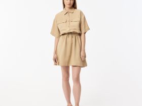 Женское платье Lacoste из эластичного хлопка