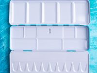 Пенал для акварели в кюветах 1,5 мл Малевичъ на 24 кюветы