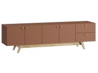 ТВ-тумба Имин 1-180x51 Терракотовый