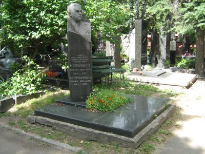 Могила - Митрофанов Василий Андреевич (1899-1970), Герой Советского Союза