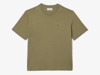 Женская Футболка Lacoste Loose Fit из мягкого хлопка