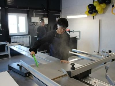 Учебно-производственный комплекс открыли в Октемской школе