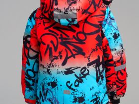 Куртка текстильная с полиуретановым покрытием для мальчиков