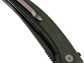 Складной нож Petrified Fish DeepSea PFP05GRMDW, сталь K110, рукоять микарта