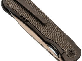 Складной нож We Knife Baloo, сталь CPM 20CV, рукоять титан/микарта