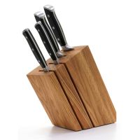 Подставка универсальная для 4 ножей Woodinhome, дуб
