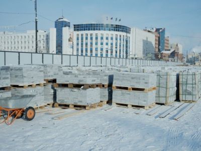 Реконструкция площади Ленина в Якутске завершится в октябре