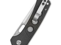 Складной нож QSP Unicorn, сталь 14C28N, рукоять микарта, темно-коричневый