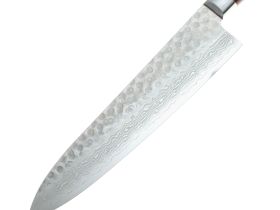 Нож Поварской 210 мм, Sakai Takayuki, сталь VG-10 Damascus 17 слоев, рукоять дерево Pakka