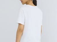 Футболка с принтом, Белый