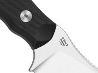 Туристический нож Kizer Bulldog, сталь 14C28N, рукоять G10, черный