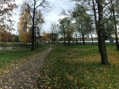 Сад бывшего Красносельского театра