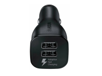 Автомобильное зарядное устройство Samsung (18W) 2000mA (USB) + кабель (microUSB 2.0) 150 см (black)