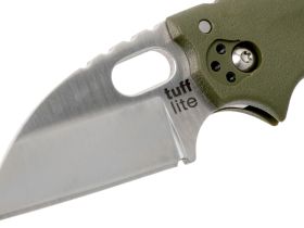 Нож складной Cold Steel Tuff Lite, сталь AUS-8A, рукоять grivory, зеленый