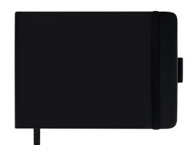 Скетчбук Гамма "Студия" 14,8х10,5 см 100 л 110 г, черный, твердая обложка, на резинке, слоновая кость