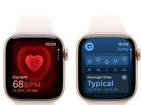 Смарт-часы Apple Watch Series 10 42mm Rose Gold Aluminum Case with Light Blush Sport Band (S/M)