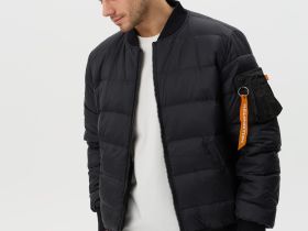 Куртка бомбер двусторонняя Remington Airman Gray