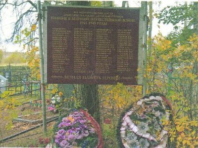 Братская могила воинов Советской Армии, погибших в период Великой Отечественной войны 1941-1945 гг.