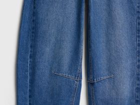 Джинсы Barrel для девочек, Синий