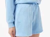 Женские короткие спортивные шорты Lacoste