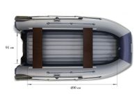 Лодка ПВХ ФЛАГМАН DK 550 Jet