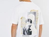 Футболка с вышивкой и портретом Есенина O'STIN x Яндекс Книги, Белый