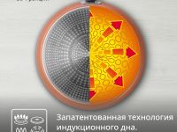 Сковорода для блинов Tefal Maxima 25 см 04228525