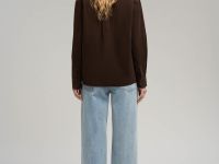 Свободная рубашка из вельвета