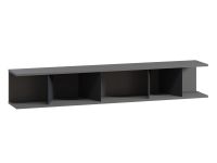 Полка Трэйс 150x25 Графитовый