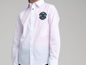 Сорочка текстильная для мальчиков (regular fit)