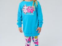 Платье трикотажное для девочек