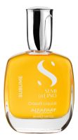 Масло против секущихся кончиков придающее блеск Semi Di Lino Sublime Cristalli Liquidi 50мл: Масло 50мл