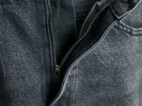 Джинсы Mom с высокой посадкой, Серый