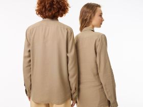 Мужская рубашка Lacoste из смеси льна