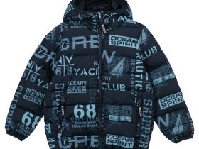 Куртка текстильная с полиуретановым покрытием для мальчиков